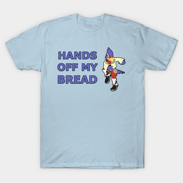 FALCO | Super Smash Taunts | Hands off my bread T-Shirt by Rotom479